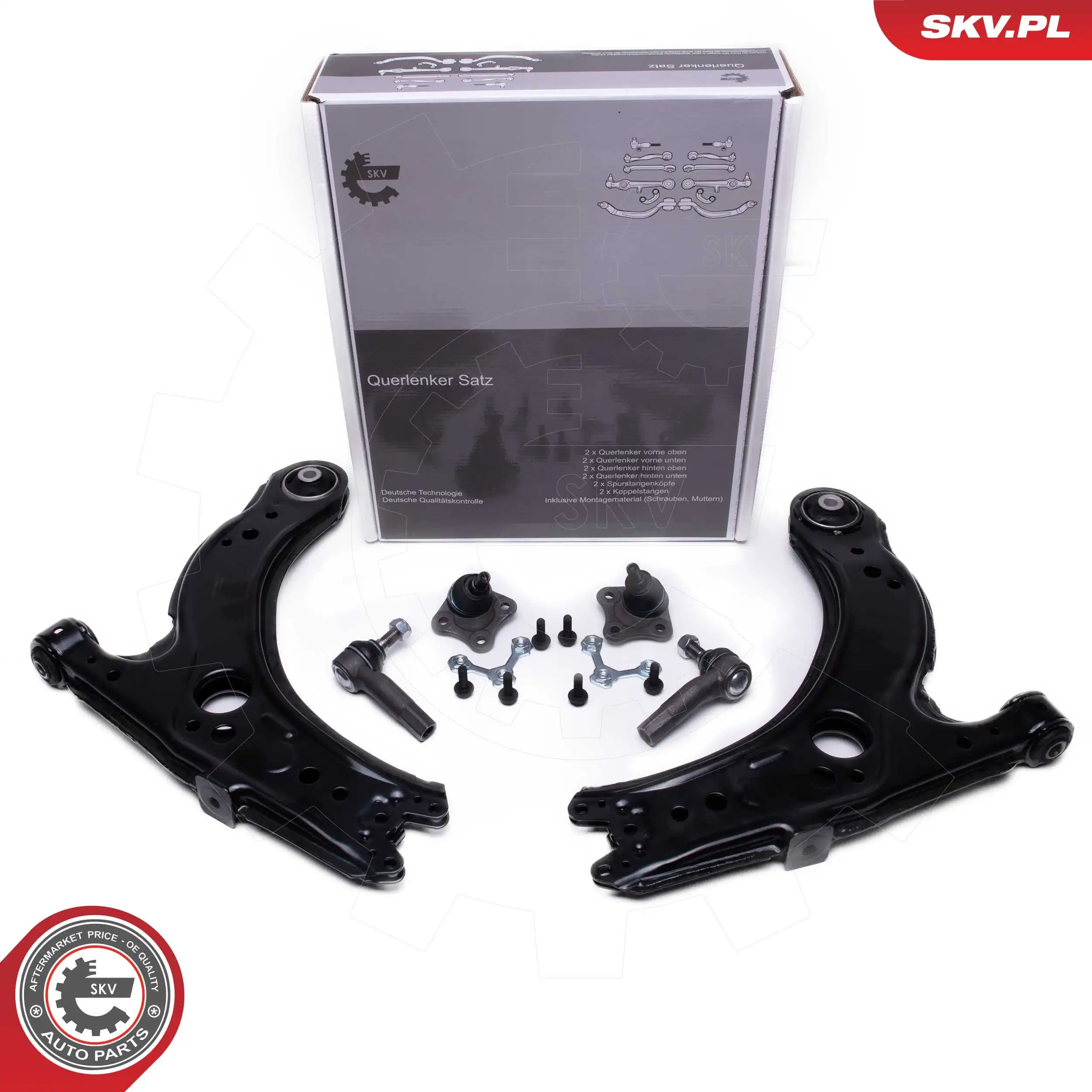 Control/Trailing Arm Kit, wheel suspension